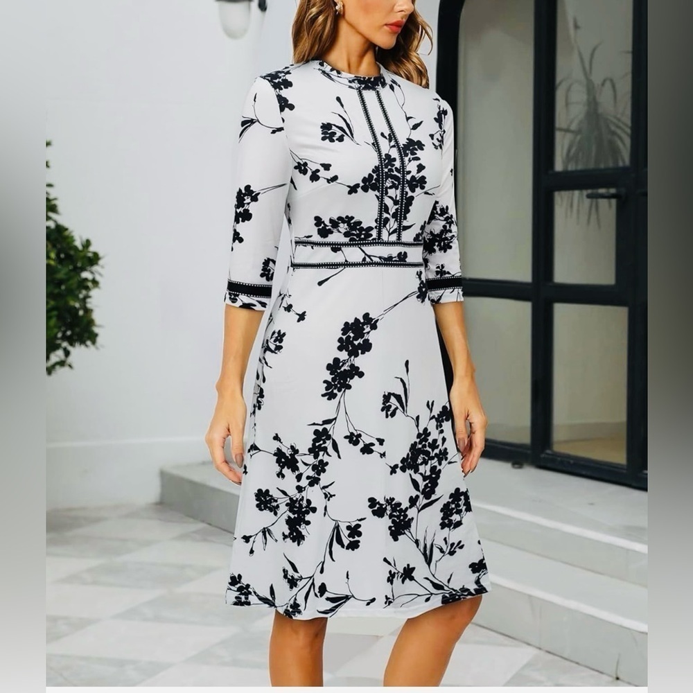 A Line Retro Dress